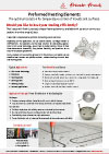 Flyer - Vorgeformte Heizelemente