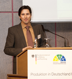 Stefan Kaiser bei den Karlsruher Arbeitsgesprächen